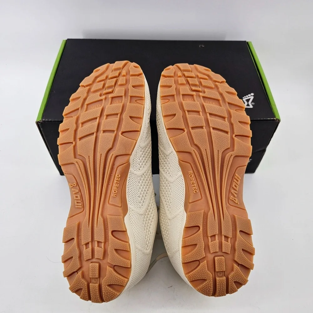 NIB Women's Inov8 F-Lite 245‎ Ivory Gum Athletic Shoes Size 10.5